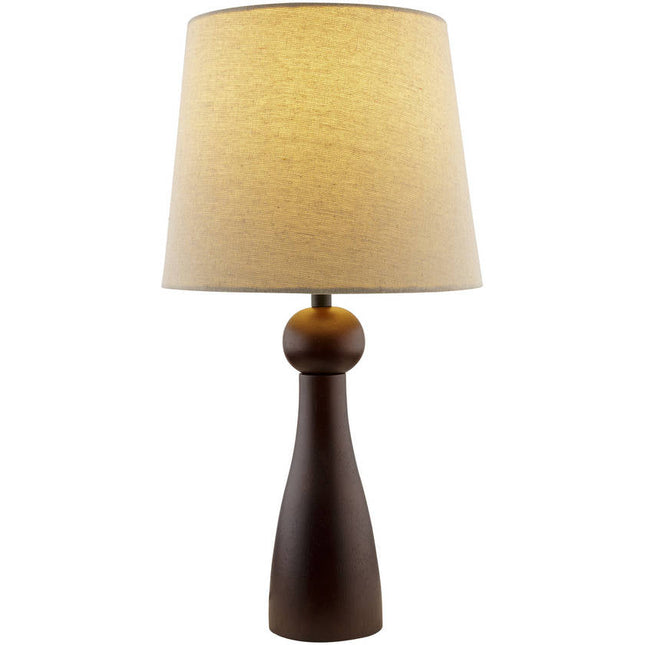 Edgardo Modern Dark Brown Table Lamp Home Decor > Lighting > Lamp > Table Lamps TriadCommerceInc