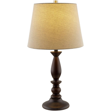 Summit Modern Dark Brown Table Lamp Home Decor > Lighting > Lamp > Table Lamps TriadCommerceInc