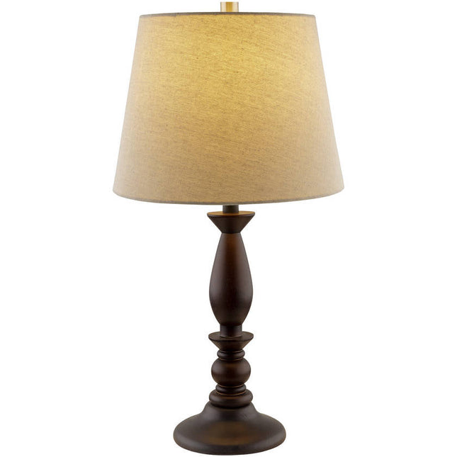Summit Modern Dark Brown Table Lamp Home Decor > Lighting > Lamp > Table Lamps TriadCommerceInc