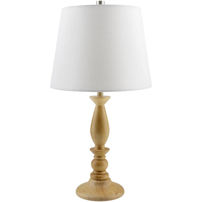 Summit Modern Beige Table Lamp Home Decor > Lighting > Lamp > Table Lamps TriadCommerceInc 22"H x 12"W x 12"D