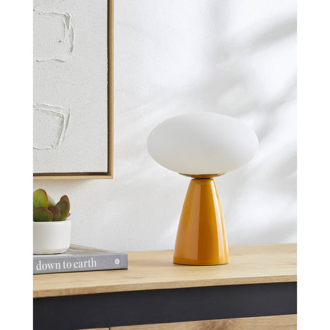 Prentis Modern Yellow Table Lamp Home Decor > Lighting > Lamp > Table Lamps TriadCommerceInc