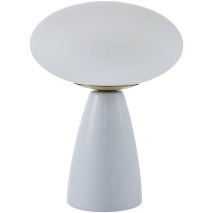 Prentis Modern White Table Lamp Home Decor > Lighting > Lamp > Table Lamps TriadCommerceInc 10"H x 8"W x 8"D