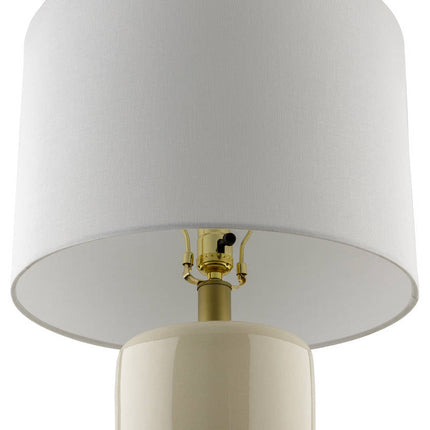 Oakford Traditional Cream Table Lamp Lighting TriadCommerceInc