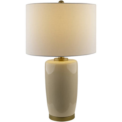 Oakford Traditional Cream Table Lamp Lighting TriadCommerceInc