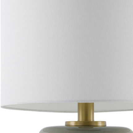 Oakford Traditional Gray Table Lamp Home Decor > Lighting > Lamp > Table Lamps TriadCommerceInc