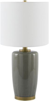 Oakford Traditional Gray Table Lamp Home Decor > Lighting > Lamp > Table Lamps TriadCommerceInc 26"H x 13"W x 13"D