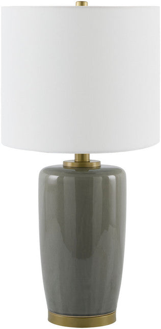Oakford Traditional Gray Table Lamp Home Decor > Lighting > Lamp > Table Lamps TriadCommerceInc 26"H x 13"W x 13"D