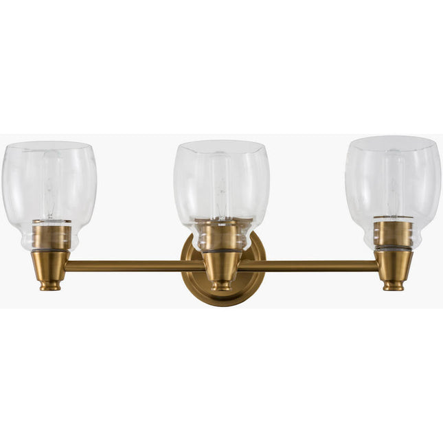Hali Rustic Gold Wall Sconces Home Decor > Lighting > Wall Lighting > Wall Sconces TriadCommerceInc 7"L x 24"W x 9"H