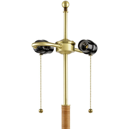 Zaina Modern Metallic - Brass Table Lamp Lighting TriadCommerceInc