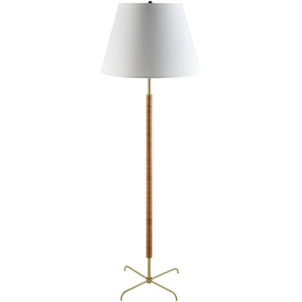 Charlett Modern Metallic - Brass Floor Lamp Home Decor > Lighting > Lamp > Floor Lamps TriadCommerceInc 62"H x 20"W x 20"D