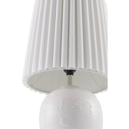 Register Modern White Table Lamp Lighting TriadCommerceInc