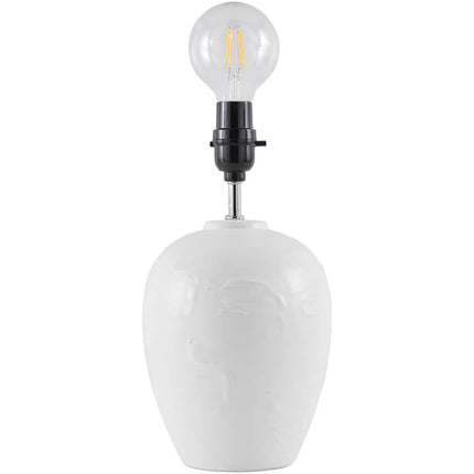Register Modern White Table Lamp Lighting TriadCommerceInc