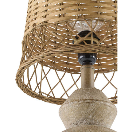Marlanda Modern Dark Brown Table Lamp Home Decor > Lighting > Lamp > Table Lamps TriadCommerceInc