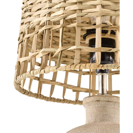 Michiko Modern Cream Table Lamp Lighting TriadCommerceInc