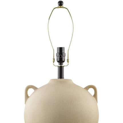 Donika Traditional Beige Table Lamp Home Decor > Lighting > Lamp > Table Lamps TriadCommerceInc