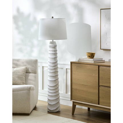 Averill Traditional White Floor Lamp Home Decor > Lighting > Lamp > Floor Lamps TriadCommerceInc
