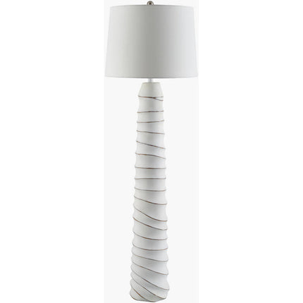 Averill Traditional White Floor Lamp Home Decor > Lighting > Lamp > Floor Lamps TriadCommerceInc 59"H x 18"W x 18"D