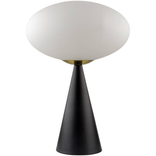 Nicole Modern Metallic - Nickel Table Lamp Lighting TriadCommerceInc 18"H x 13"W x 13"D