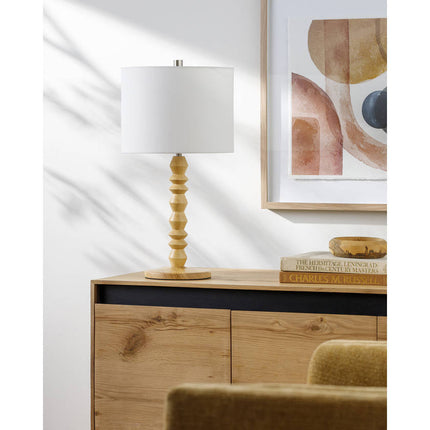 Felisia Modern Beige Table Lamp Home Decor > Lighting > Lamp > Table Lamps TriadCommerceInc