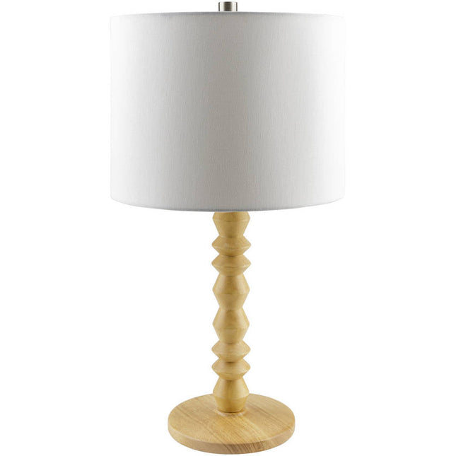 Felisia Modern Beige Table Lamp Home Decor > Lighting > Lamp > Table Lamps TriadCommerceInc 23"H x 12"W x 12"D