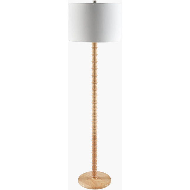 Crowley Modern Beige Floor Lamp Lighting TriadCommerceInc 61"H x 16"W x 16"D