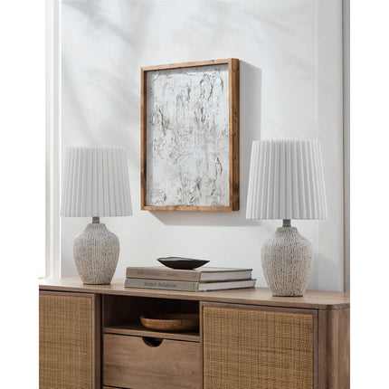Ladreka Modern Cream Table Lamp Lighting TriadCommerceInc