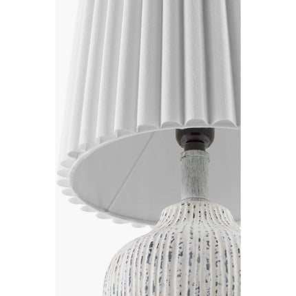 Ladreka Modern Cream Table Lamp Lighting TriadCommerceInc