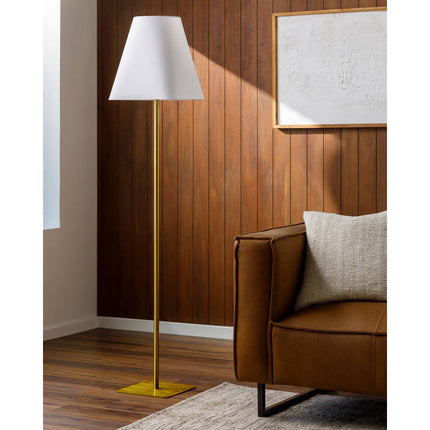 Scotty Modern Metallic - Brass Floor Lamp Home Decor > Lighting > Lamp > Floor Lamps TriadCommerceInc