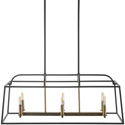 Laya Pendant Light Lighting TriadCommerceInc 33"L x 12"W x 15"H