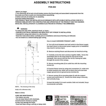 Laya Pendant Light Lighting TriadCommerceInc