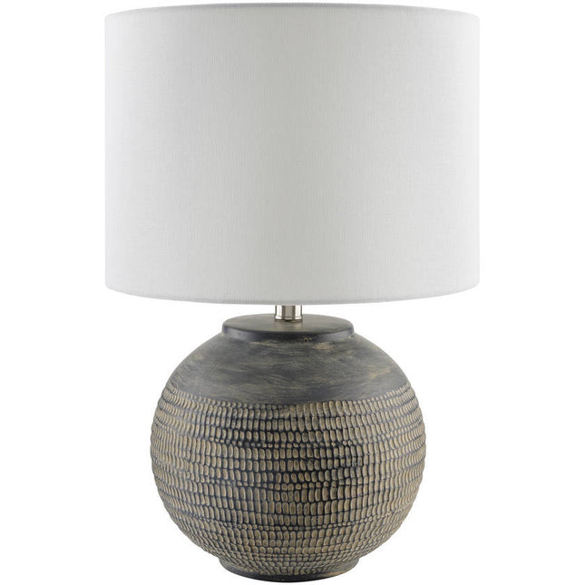 Nicholle Traditional White Table Lamp Home Decor > Lighting > Lamp > Table Lamps TriadCommerceInc 21"H x 14"W x 14"D