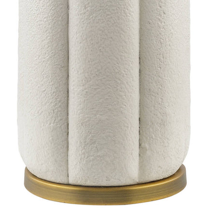 Vanisha Rustic Beige Table Lamp Home Decor > Lighting > Lamp > Table Lamps TriadCommerceInc