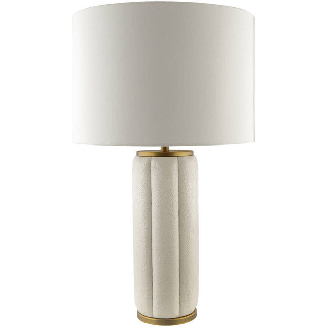 Vanisha Rustic Beige Table Lamp Home Decor > Lighting > Lamp > Table Lamps TriadCommerceInc 28"H x 15"W x 15"D