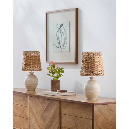 Shameeka Modern Light Gray Table Lamp Home Decor > Lighting > Lamp > Table Lamps TriadCommerceInc