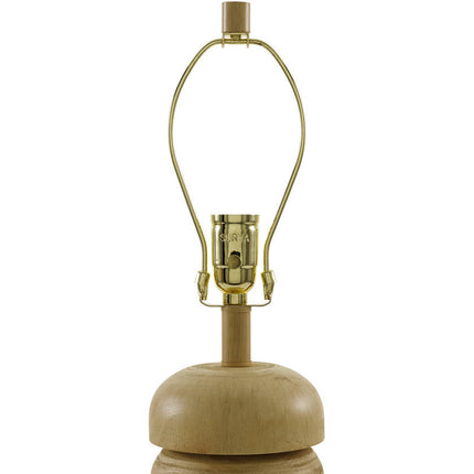 Jameka Cottage Wood Table Lamp Home Decor > Lighting > Lamp > Table Lamps TriadCommerceInc