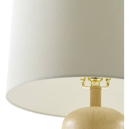 Jameka Cottage Wood Table Lamp Home Decor > Lighting > Lamp > Table Lamps TriadCommerceInc