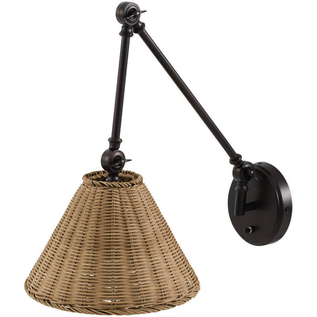 Chrisy Rustic Black Wall Sconces Home Decor > Lighting > Wall Lighting > Wall Sconces TriadCommerceInc 19"L x 11"W x 20"H
