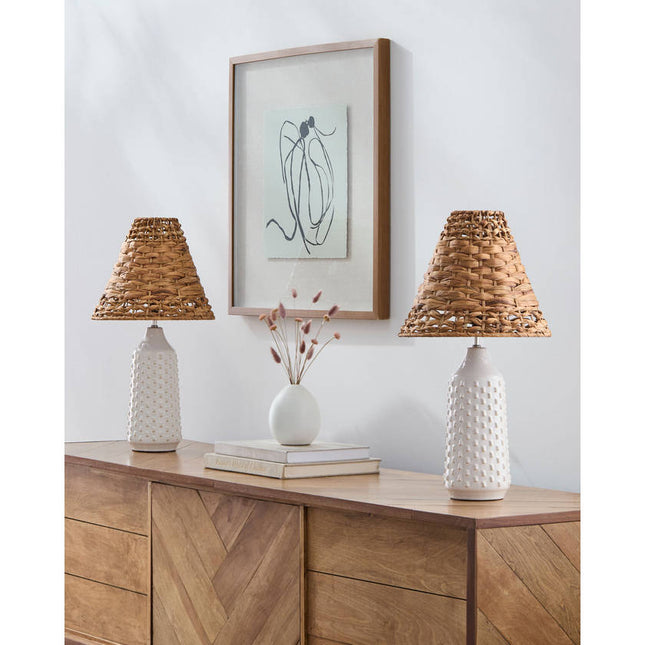 Karema Modern White Table Lamp Home Decor > Lighting > Lamp > Table Lamps TriadCommerceInc