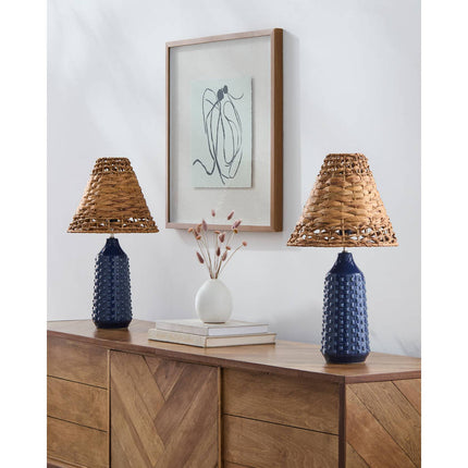 Karema Modern Blue Table Lamp Home Decor > Lighting > Lamp > Table Lamps TriadCommerceInc
