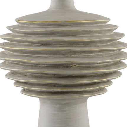 Chason Rustic Gray Table Lamp Lighting TriadCommerceInc