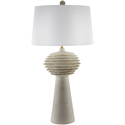 Chason Rustic Gray Table Lamp Lighting TriadCommerceInc 30"H x 16"W x 16"D