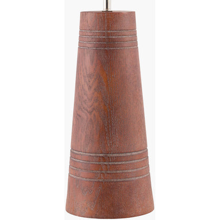 Nainoa Modern Dark Brown Table Lamp Lighting TriadCommerceInc