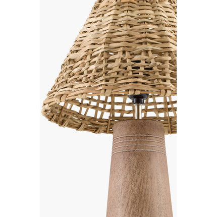 Nainoa Modern Brown Table Lamp Home Decor > Lighting > Lamp > Table Lamps TriadCommerceInc
