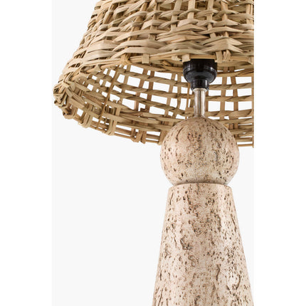 Lathisa Modern Lighrt Gray/Brown Table Lamp Home Decor > Lighting > Lamp > Table Lamps TriadCommerceInc