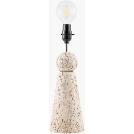 Lathisa Modern Brown/Light Gray Table Lamp Lighting TriadCommerceInc