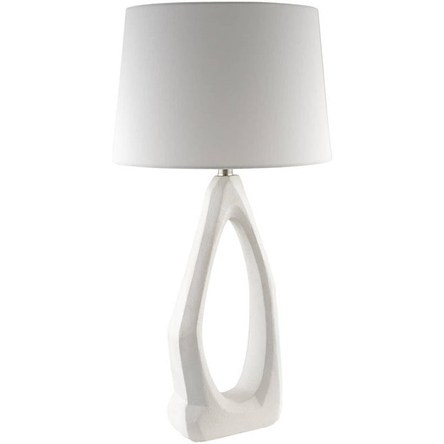 Chaney Traditional White Table Lamp Home Decor > Lighting > Lamp > Table Lamps TriadCommerceInc 29"H x 13"W x 13"D