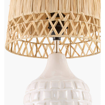 Natika Modern Cream Table Lamp Home Decor > Lighting > Lamp > Table Lamps TriadCommerceInc