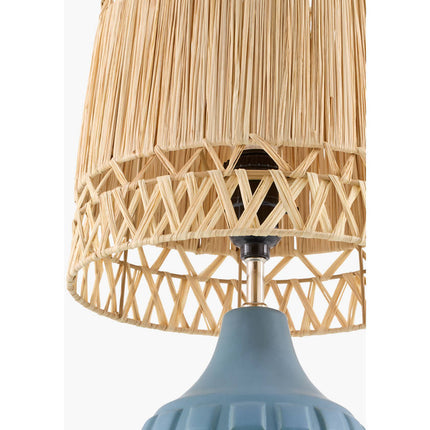 Natika Modern Gray Table Lamp Lighting TriadCommerceInc