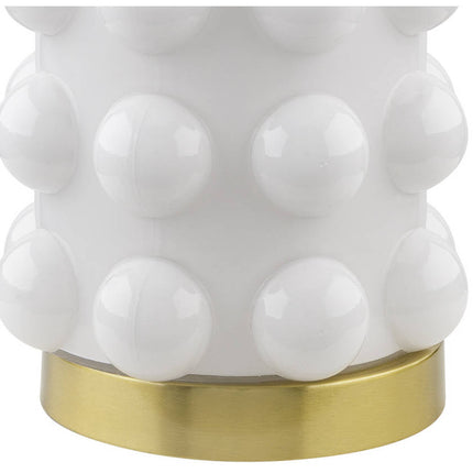 Kendel Traditional White Table Lamp Lighting TriadCommerceInc