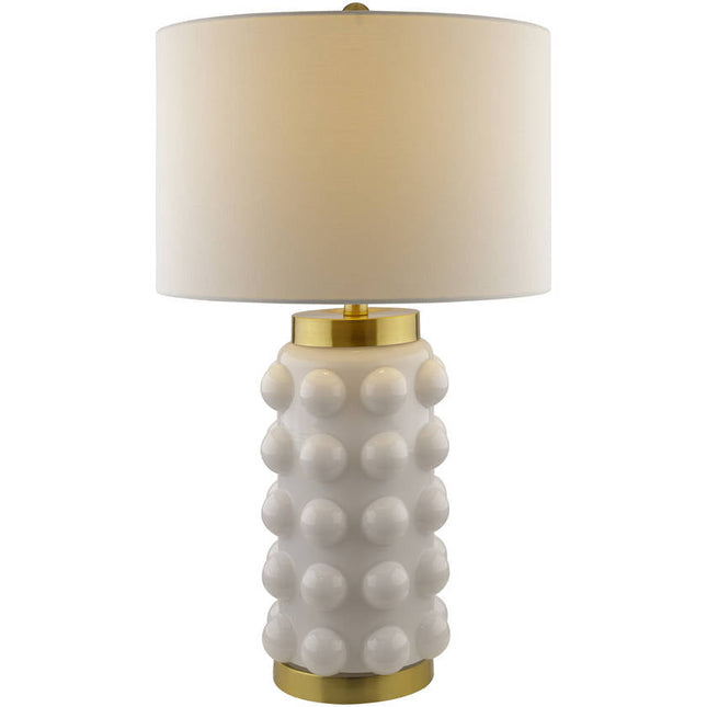 Kendel Traditional White Table Lamp Lighting TriadCommerceInc